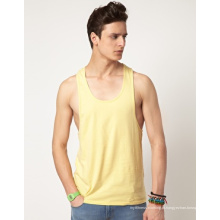 Personalizado Silk Screen Men&#39;s Tank Top